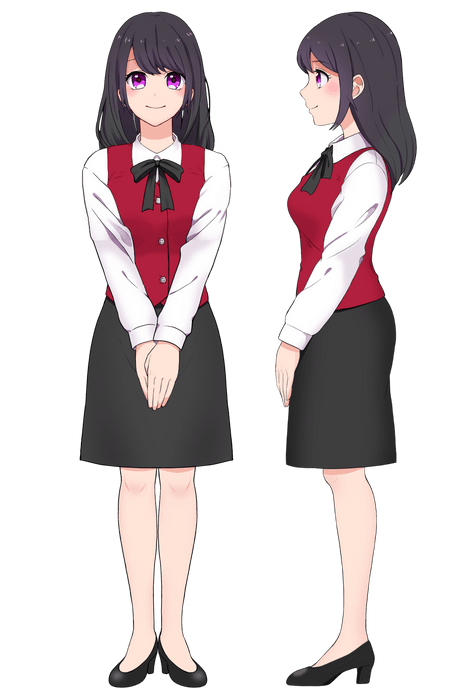 AIさくらさん立ち絵1