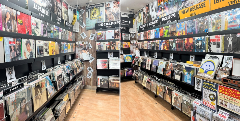 BOOKOFF店舗レコード売場