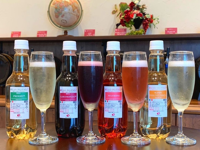 4種の泡を飲み比べ!