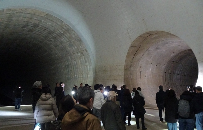 地下トンネル（調節池）