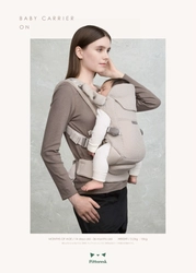 日本製の快適設計抱っこひも 「BABY CARRIER ON Pittoresk」 全国のアカチャンホンポで5月29日(金)より販売開始
