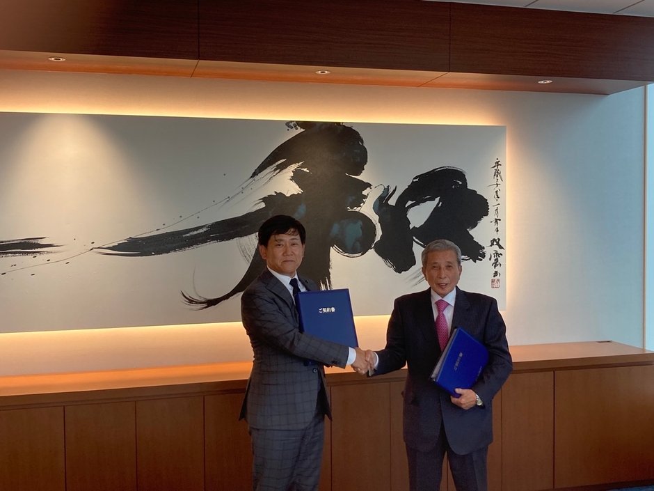 新英金属株式会社 金子代表/株式会社アラエ商会 新江代表