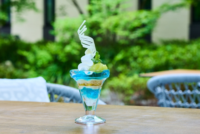 ➋シグネチャーパフェ　シトラスブルー