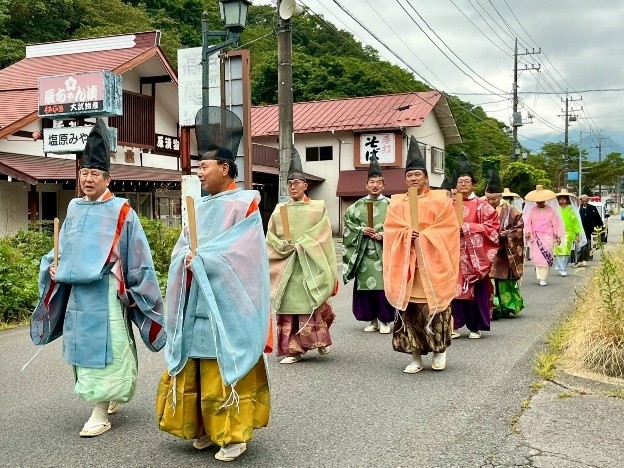 分湯行列