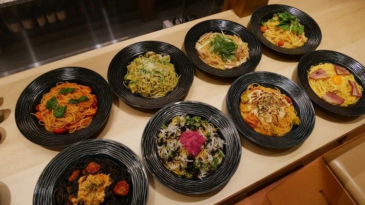プロントの新業態「エビノスパゲッティ」 メディアお披露目イベント