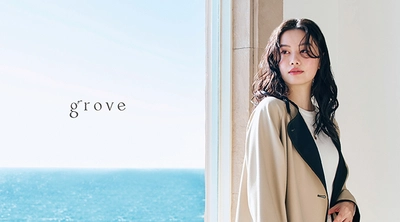 grove（グローブ） 2024 Spring Collection ヴィジュアルLOOK BOOKを公開