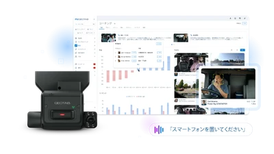 スマホ操作・わき見・車間距離不足をAIが検知し音声で警告
GeotabのAIドライブレコーダー「GO Focus Plus」の提供を開始