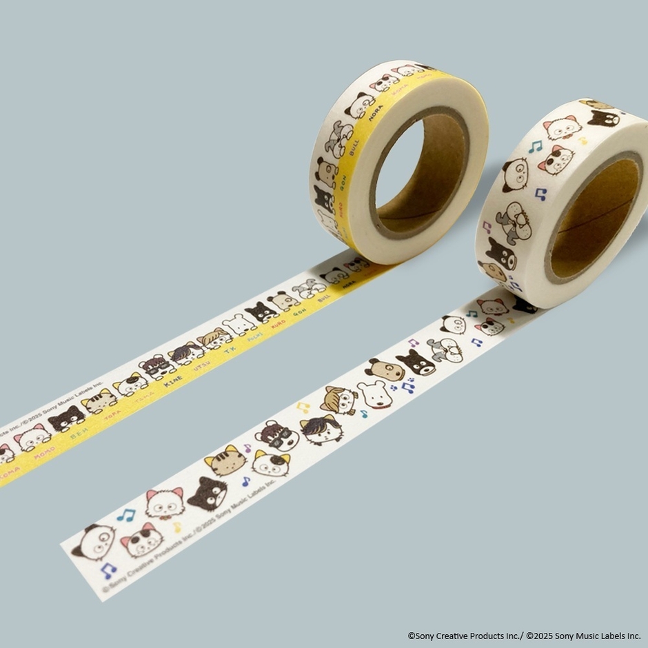 タマ＆フレンズ コラボ・マスキングテープ
