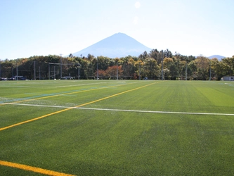 富士緑の休暇村 富士五湖最大級「人工芝グラウンド」完成！ ～サッカー・ラグビーのスポーツ合宿に！～