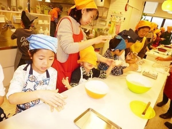 シニア×キッズお料理教室<第2回目の様子-2>