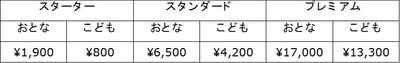 アップグレード価格