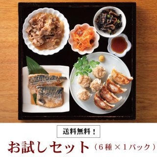 送料無料 6品限定お試しセット