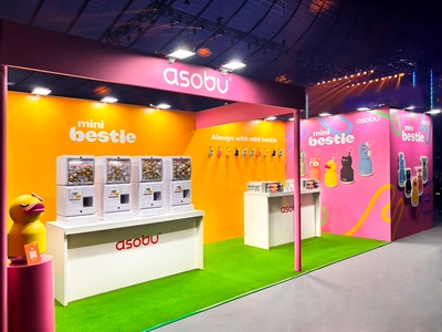 バッグに付けてかわいい！asobu新作ボトル「mini bestie」登場　 ―マイナビ TGC 2026 S/Sで話題に