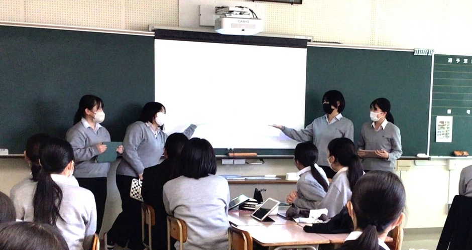 令和5年(2023年)国際看護授業の様子