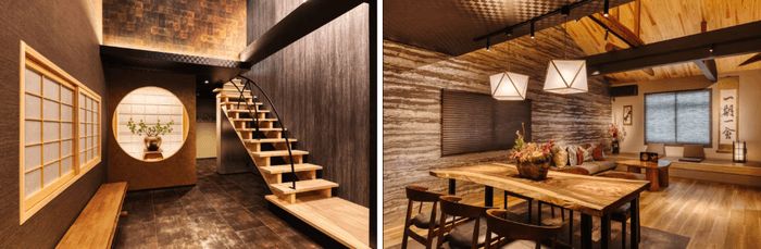 和モダンが魅力の一軒まるまる貸切の宿