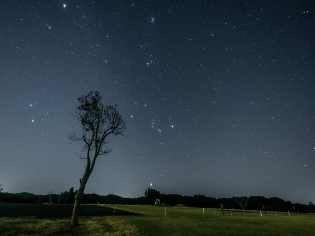 いすみ市から見える星空　撮影者：草原 学 氏