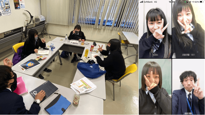 チュウセイ広報部　企画会議、Web会議時の様子