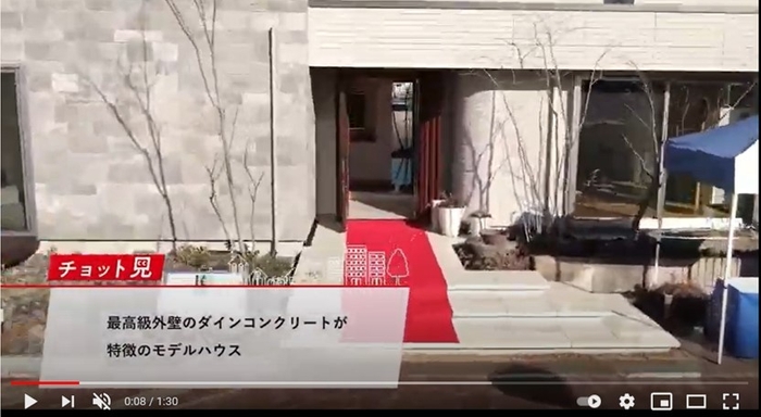 動画再生中画面 2