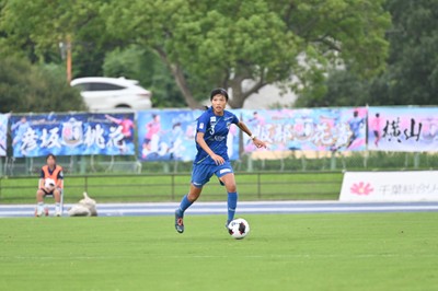 試合中の一コマ