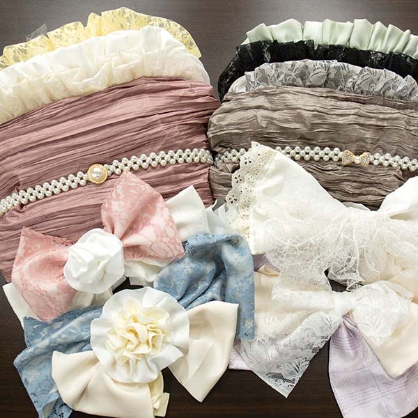 レース帯飾り 550円