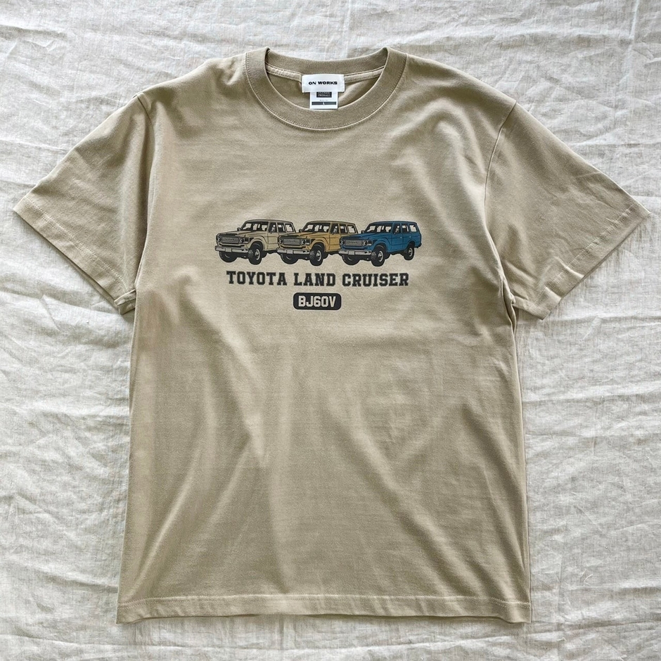 ヨタランドクルーザープリントTシャツ