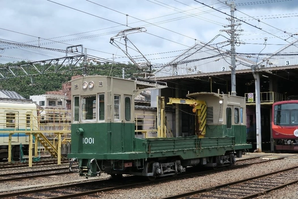 １０月１日はデト・モト１００１号車『貨車の日』 叡電×嵐電コラボイベント開催