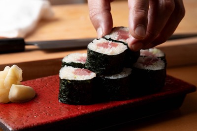 マグロの上鉄火巻き