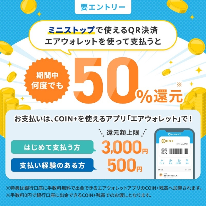  ２０２５年２月COIN＋決済横断キャンペーン販促画像