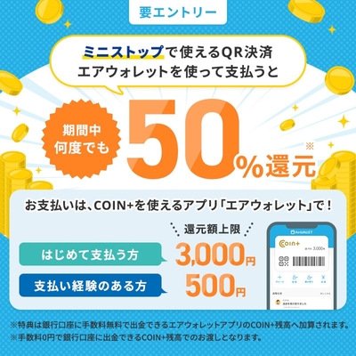 2025年2月COIN+決済横断キャンペーン販促画像