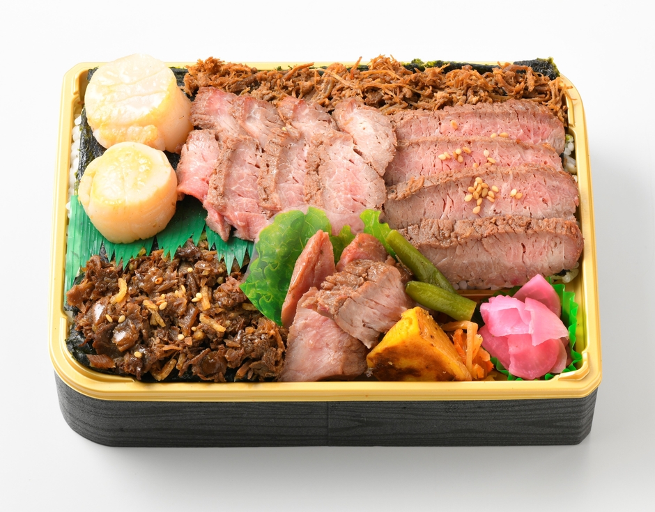 道の駅なかがわ「北海道牛満足弁当」