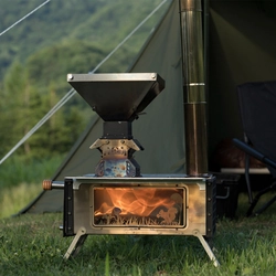 長時間燃焼できるペレット用燃焼キット「Fire sitter」 10月20日発売、Magic stoveと連結可能