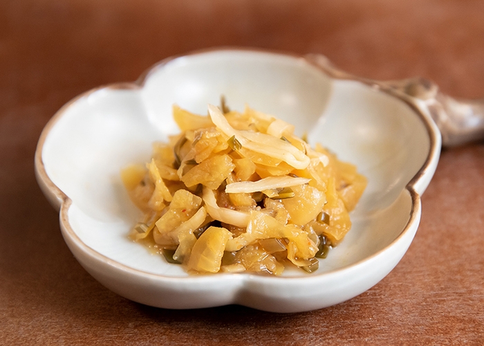 『味よし 岩下の新生姜入り』盛付例