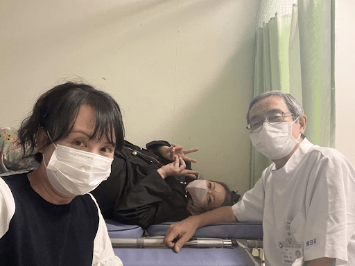 東京の難病・シングルマザー・生活困窮の方を認定医のところにお連れした時