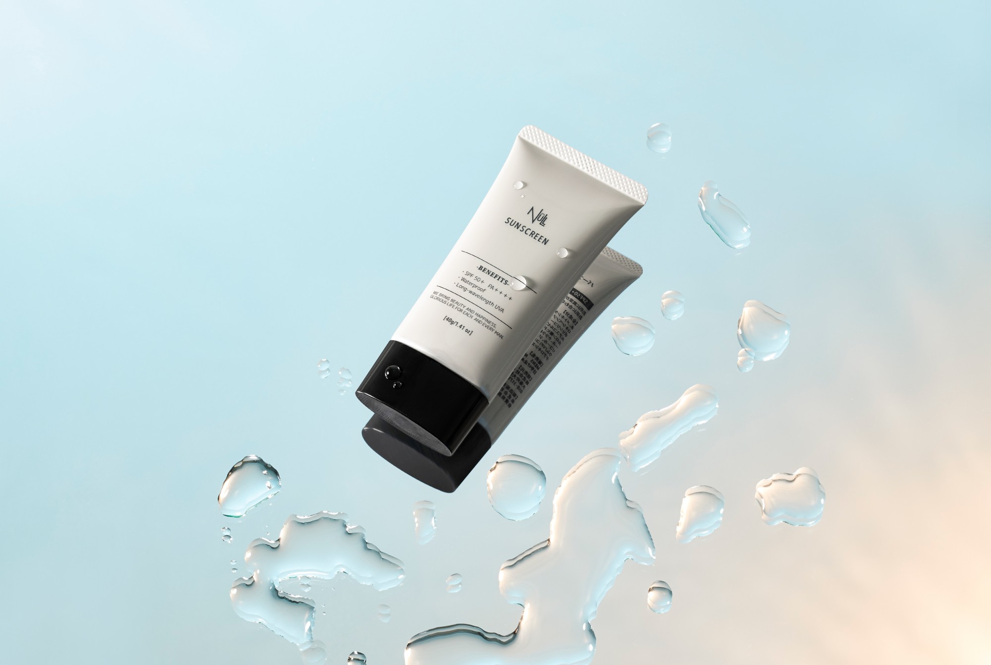 【SPF50+／PA++++】さらっと快適、肌を整えながら紫外線対策。『NULL パーフェクトウォータープルーフ日焼け止めジェル』がリニューアル発売
