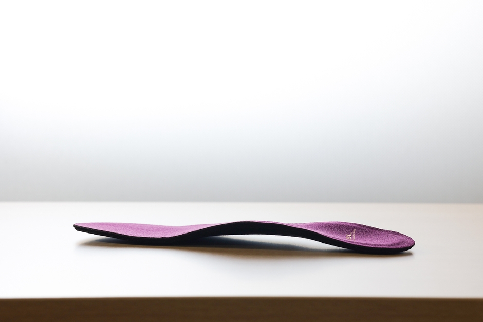 HBLインソール　横から見たところ