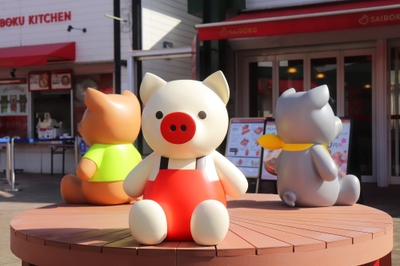 園内で楽しめるキャラクタースポット