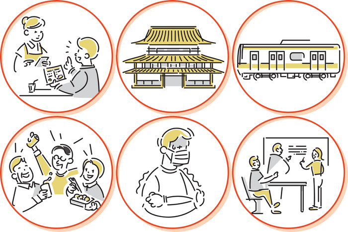 「Japaner」はさまざまな場面で訪日観光客をサポートします。