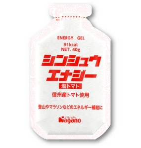 運動時のエネルギー補給をサポート！信州産トマトを使用した エナジージェル「シンシュウエナジー 塩トマト」を販売開始