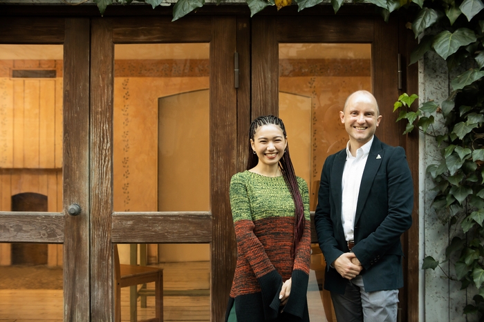 二階堂ふみさんとグリーンピース・ジャパン事務局長 サム・アネスリー(C)Chiaki Oshima/Greenpeace