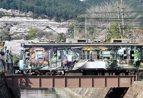 山と水と光の廻廊ラッピング車両