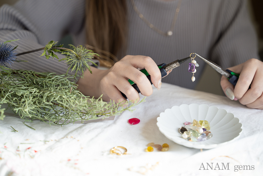 天然石ビーズブランド「ANAMgems」ハンドメイドピアス制作キット『誕生石コレクションキット』発売