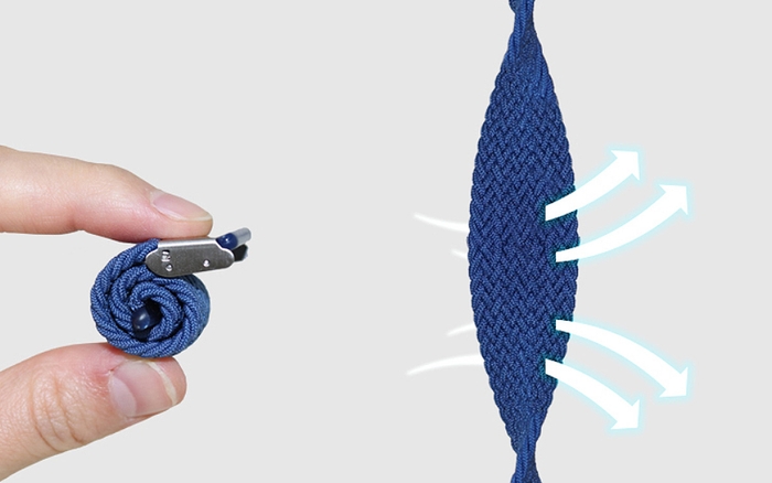 LOOP BAND(ループバンド)の優れた通気性