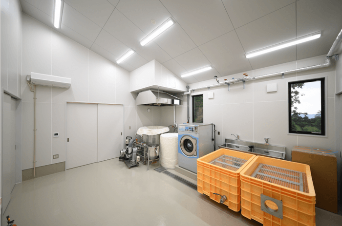 醸造所内(建設:浅野翼建築設計室 画像提供:浅野翼建築設計室)