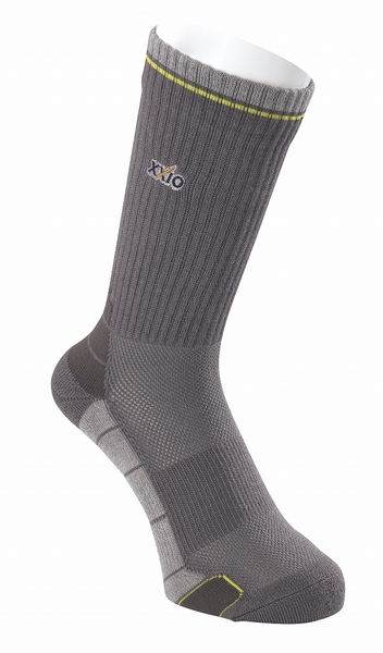 ゼクシオ レギュラーソックス「XMO7402」グレー