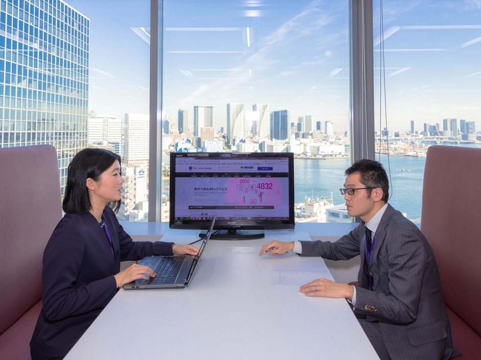 打ち合わせコーナー