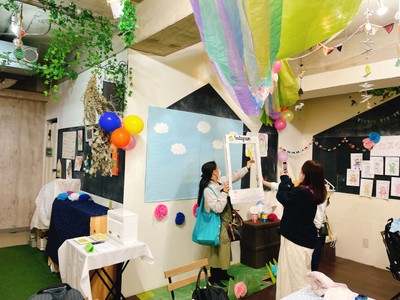 絵本の学校 東京校 卒業制作展示会の様子1