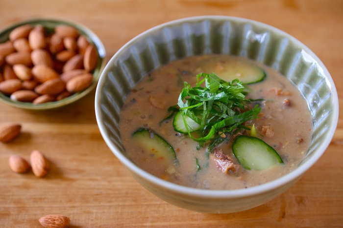 アーモンドミルク冷や汁