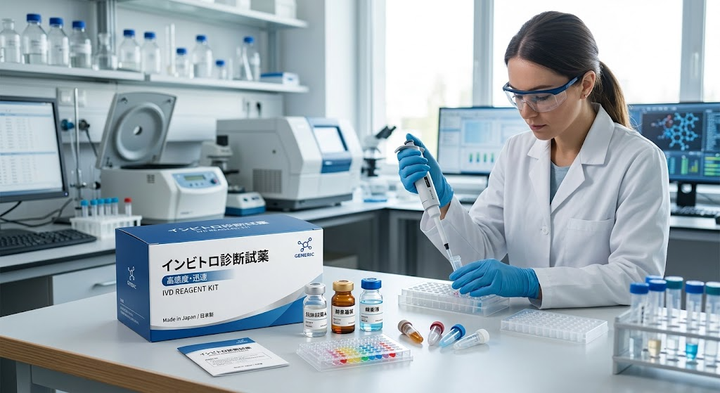 インビトロ診断試薬市場分析レポート：2026年78105百万米ドル規模、成長率4.2%推移