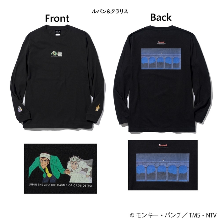 TWO SCENE ロングTシャツ ルパン&クラリス