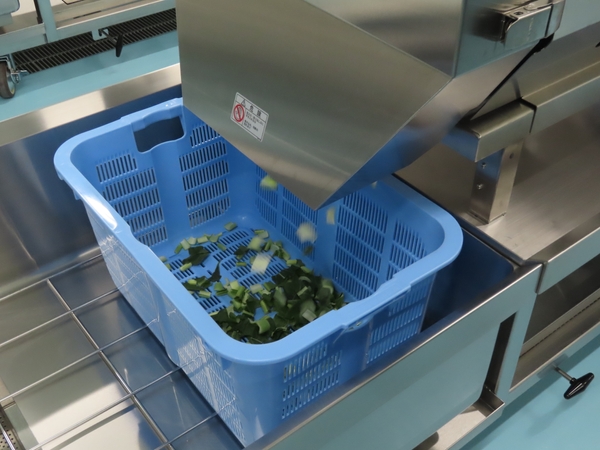 野菜類上処理室